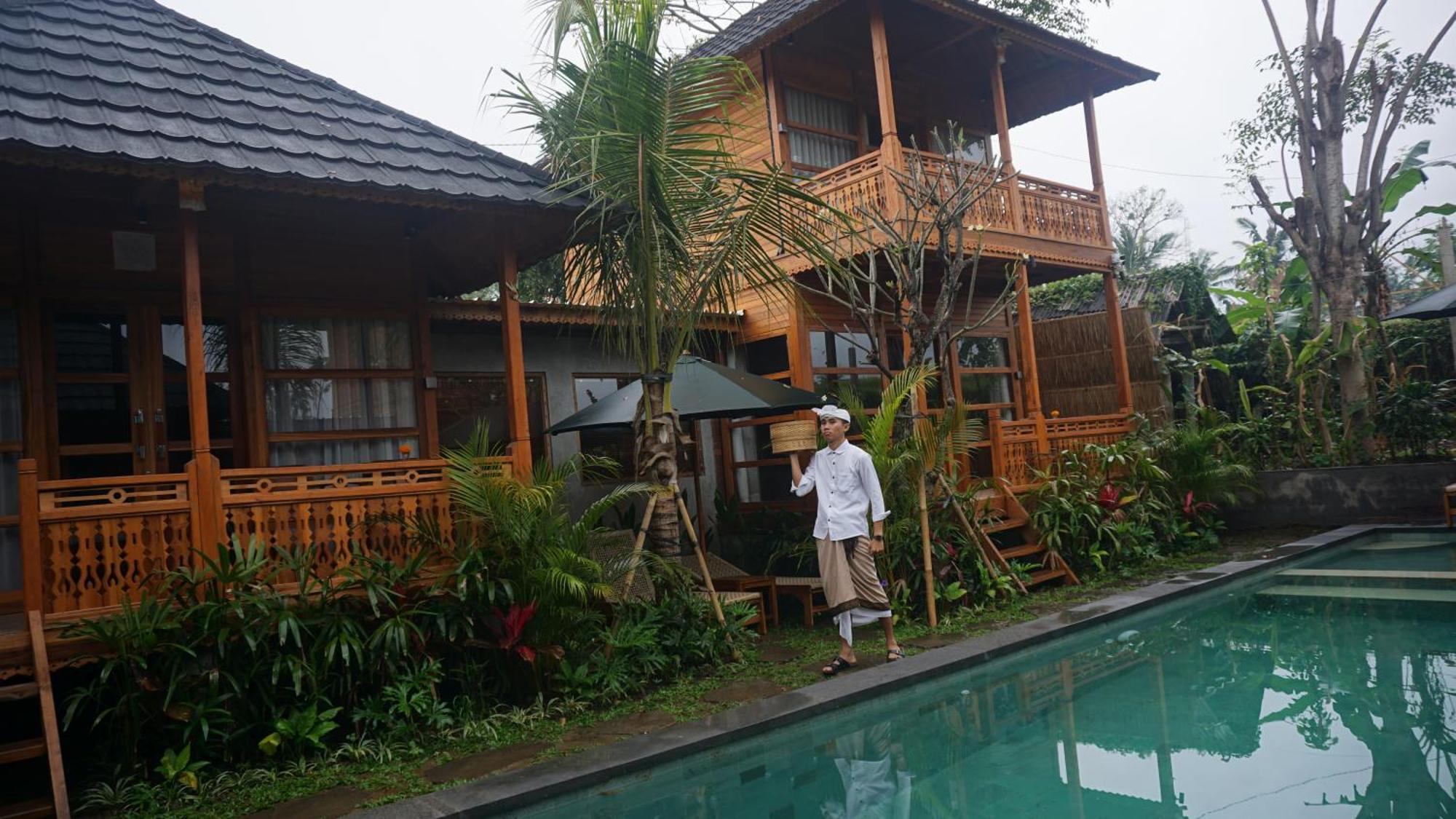 Harmony Wooden Villas Ubud Exterior foto